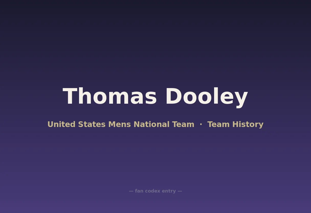Thomas Dooley