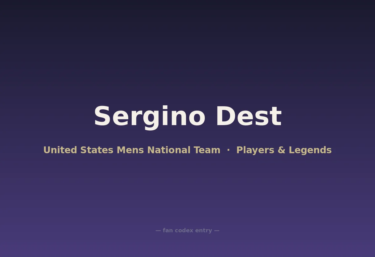 Sergino Dest