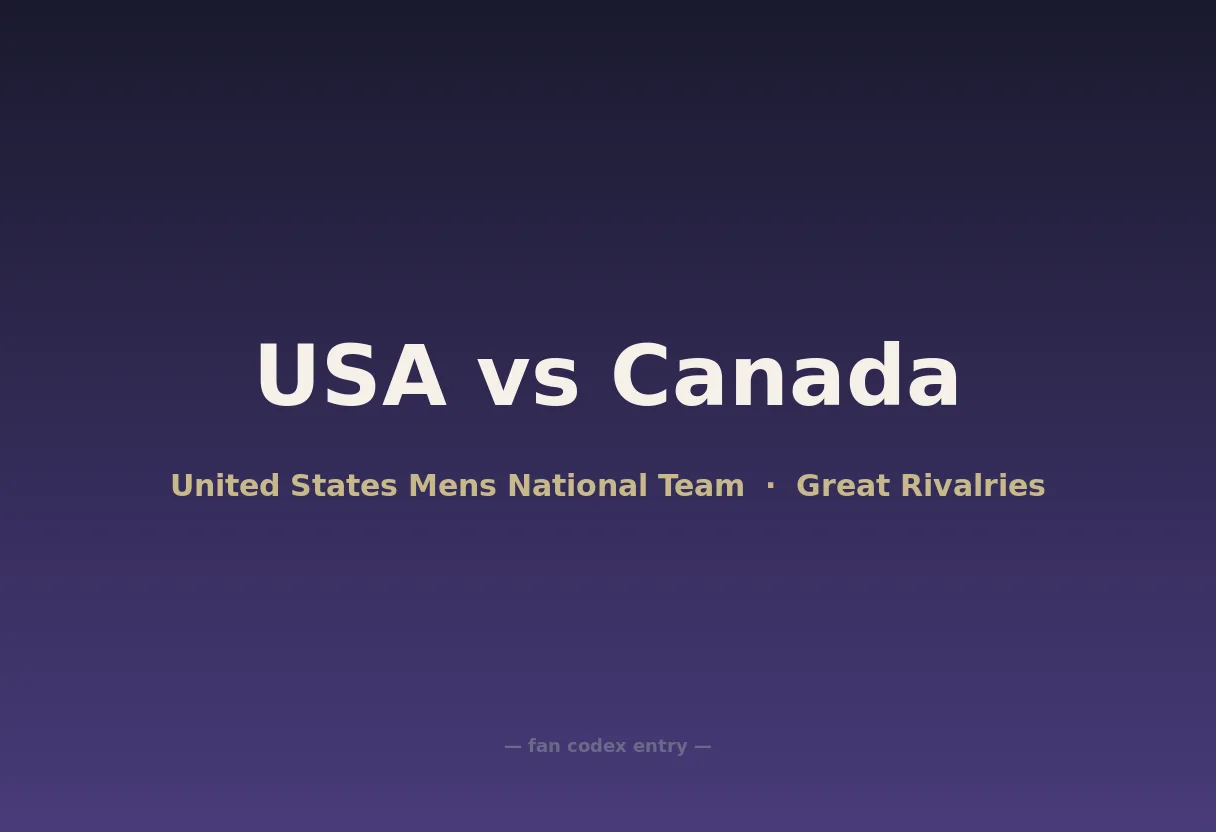 USA vs Canada