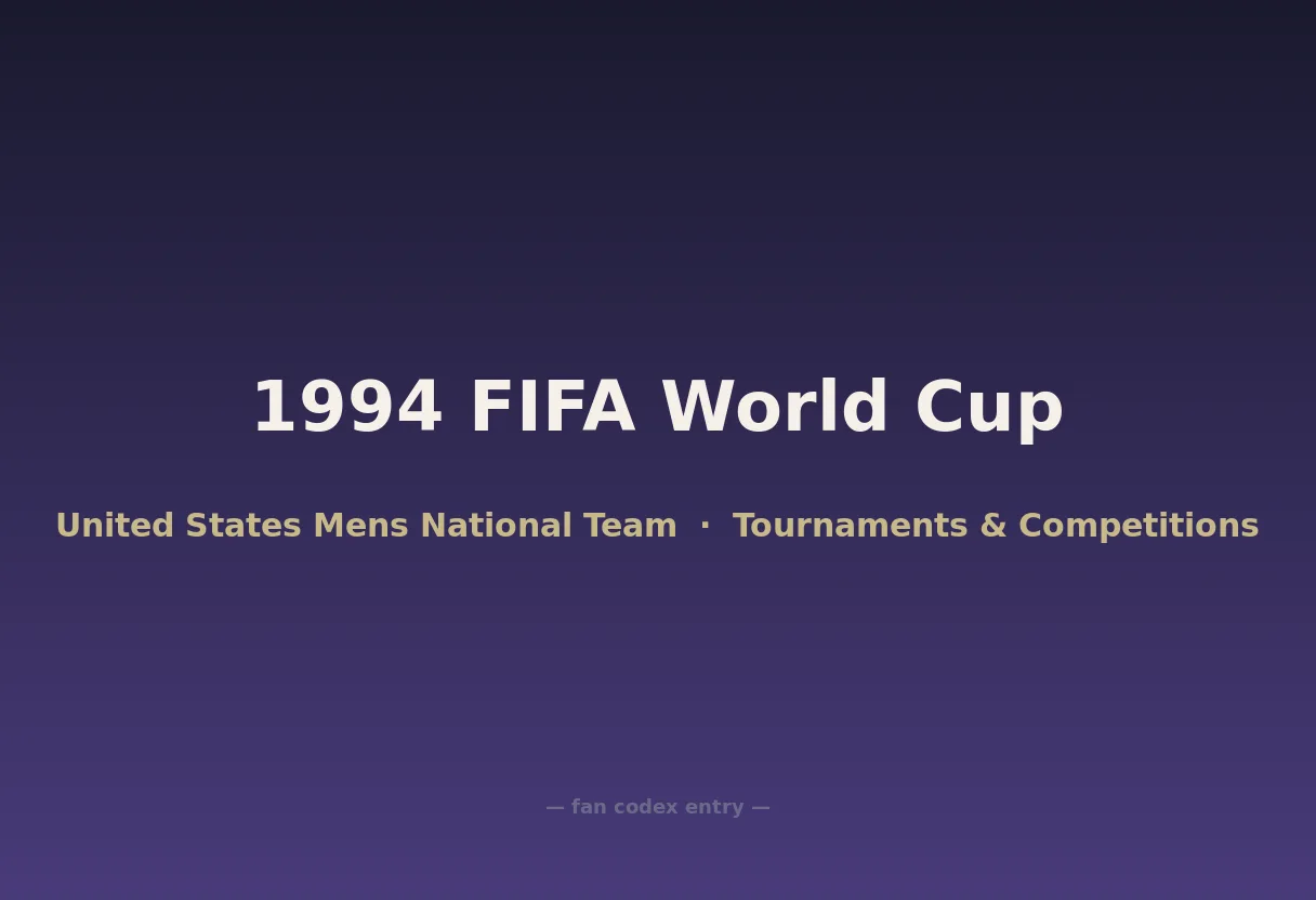 1994 FIFA World Cup