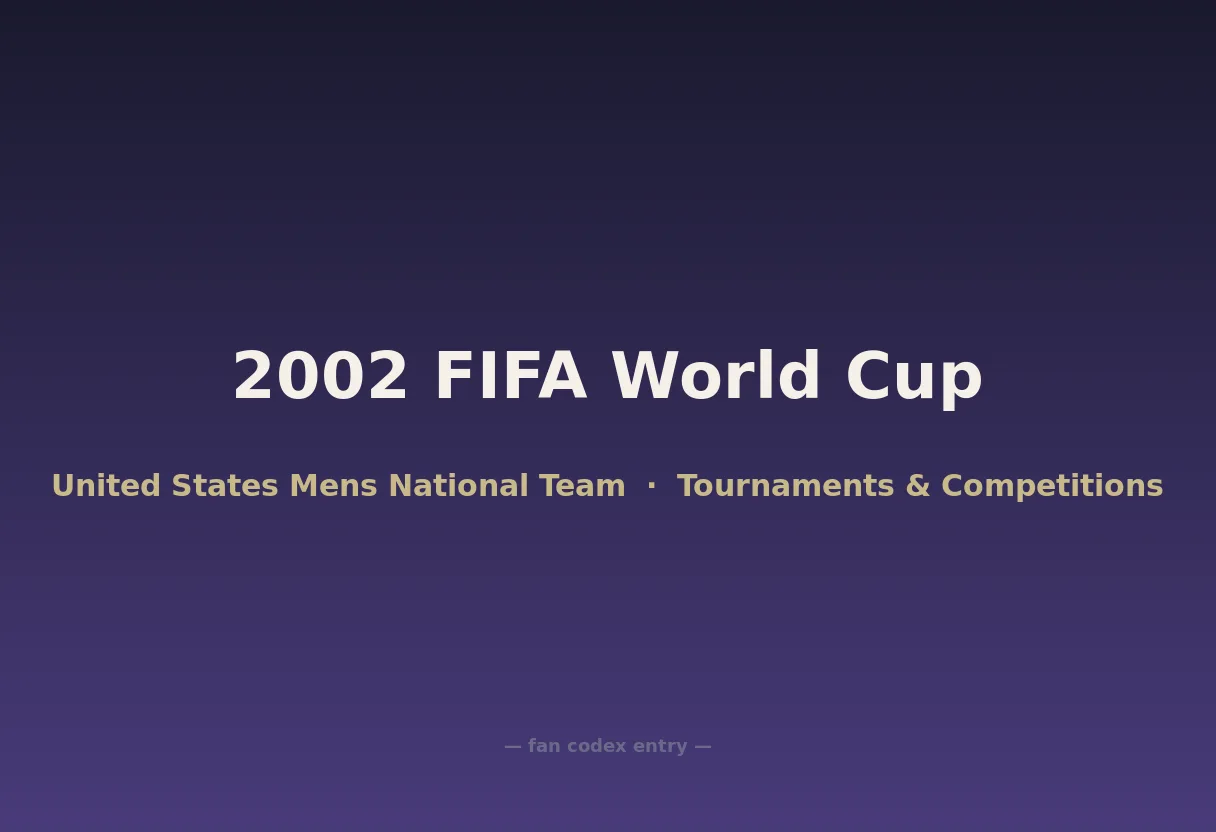 2002 FIFA World Cup